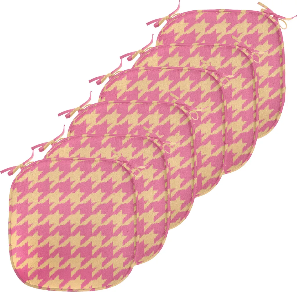 Coussin de chaise anti-tache et déperlant pour assise cuisine 40x40