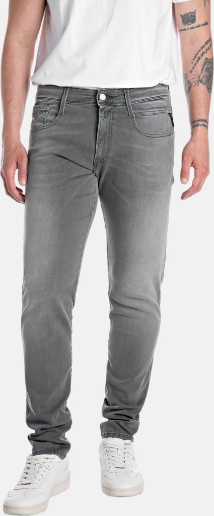 Replay Jeans Anbass Slim-Fit-Jeans im 5-Pocket-Design