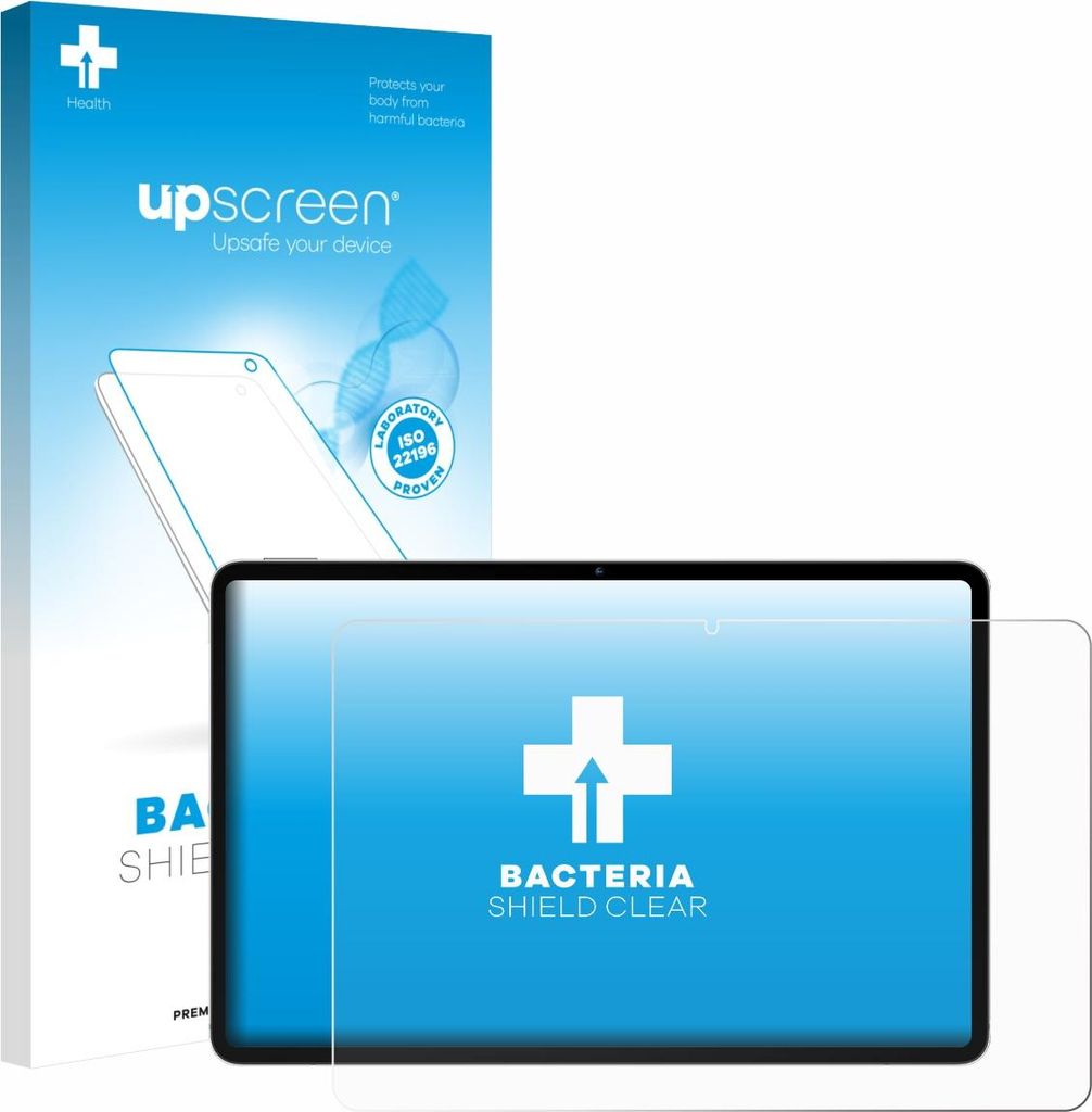 upscreen Schutzfolie für Blackview Oscal Elite 1 12.1" Displayschutz Displayschutzfolie Folie Klar antibakteriell