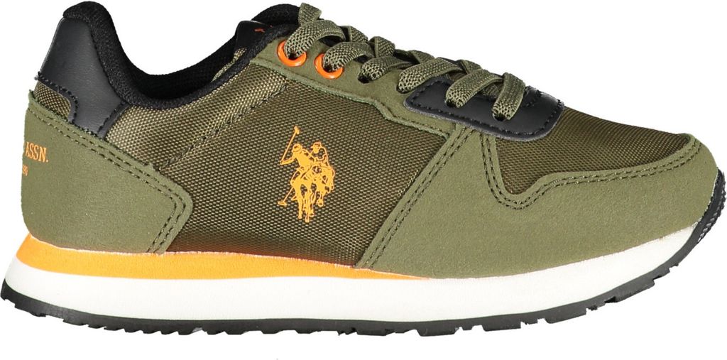US POLO ASSN. GRÜNE KINDER-SPORTSCHUHE : Farbe - Grün, Größe - 32 Größe: 32 Farbe: Grün