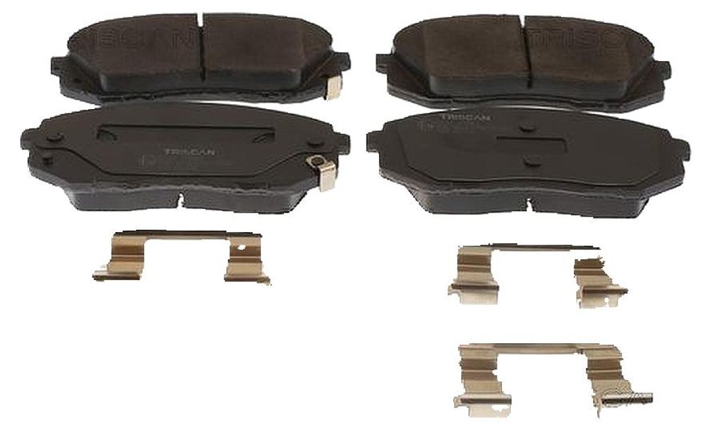 Bremsbelagsatz Scheiben 17,6 mm TRISCAN IAM-Expertise für u.a. HYUNDAI ix35