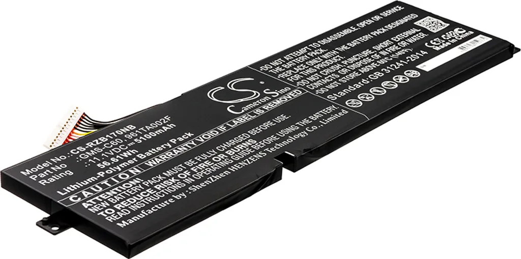 Ricambio Batteria RZ09-0071 per Razer Blade Pro 17 - 11.1V 5100mAh
