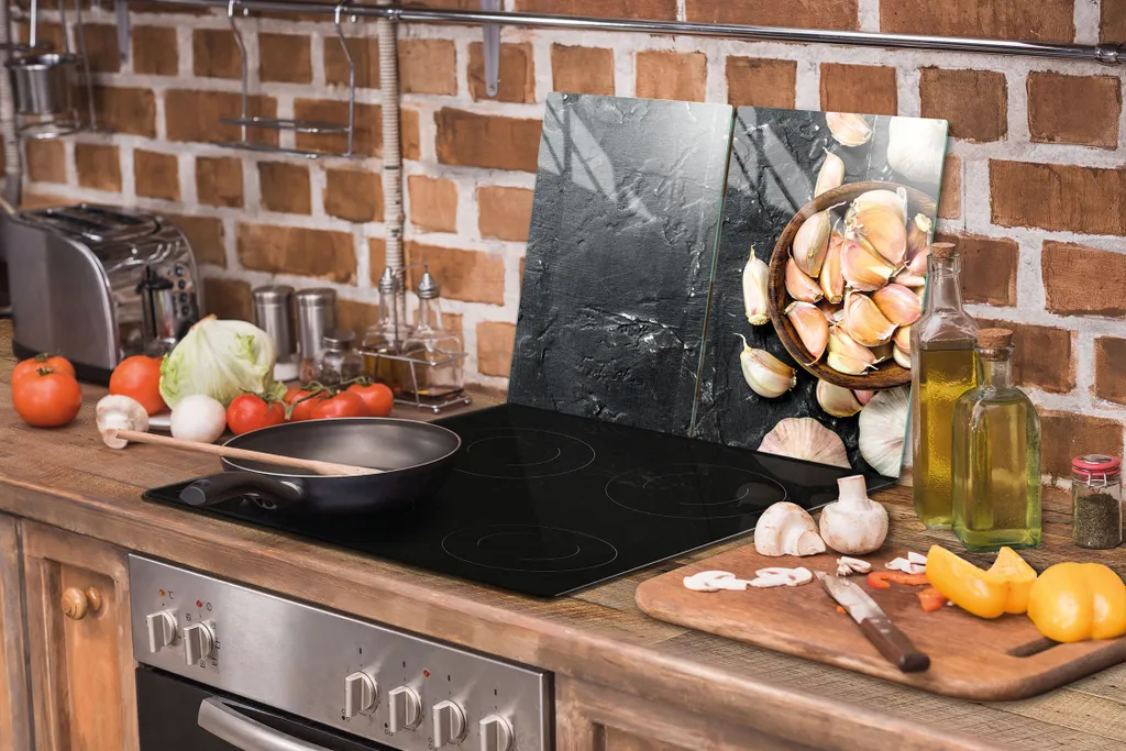 TMK | Piastra di copertura per fornelli, 60 x 52 mm, in vetro