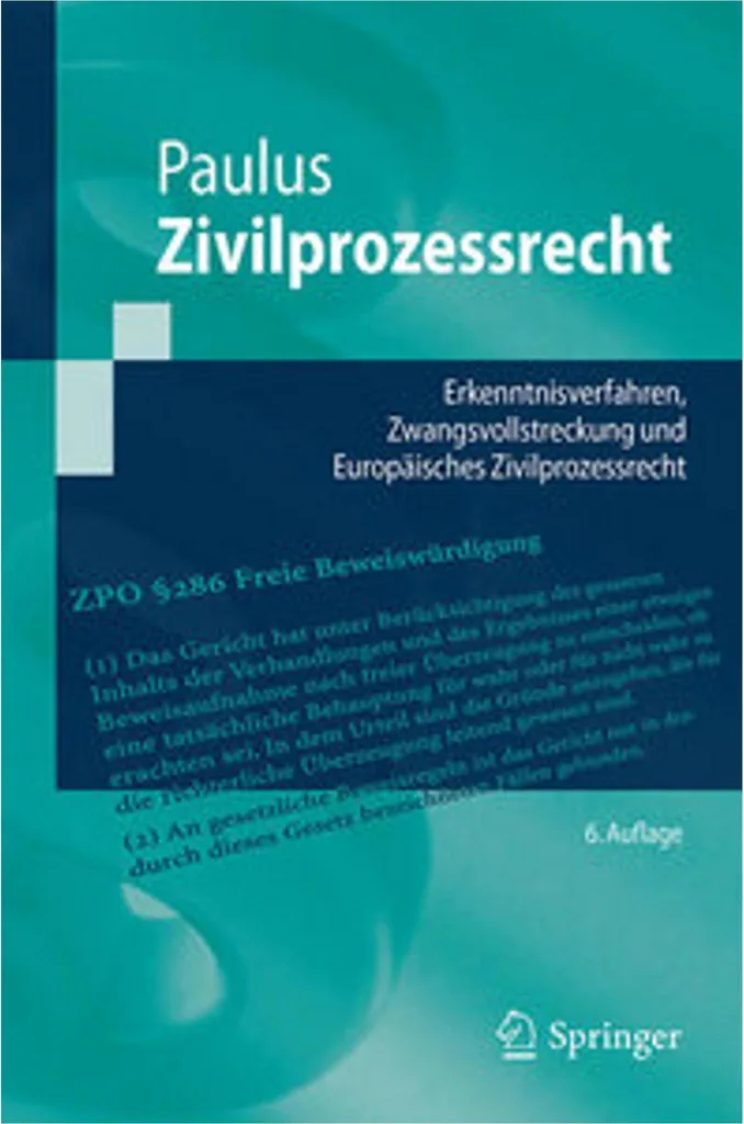 Livre Zivilprozessrecht code de procédure civile allemand manuel
