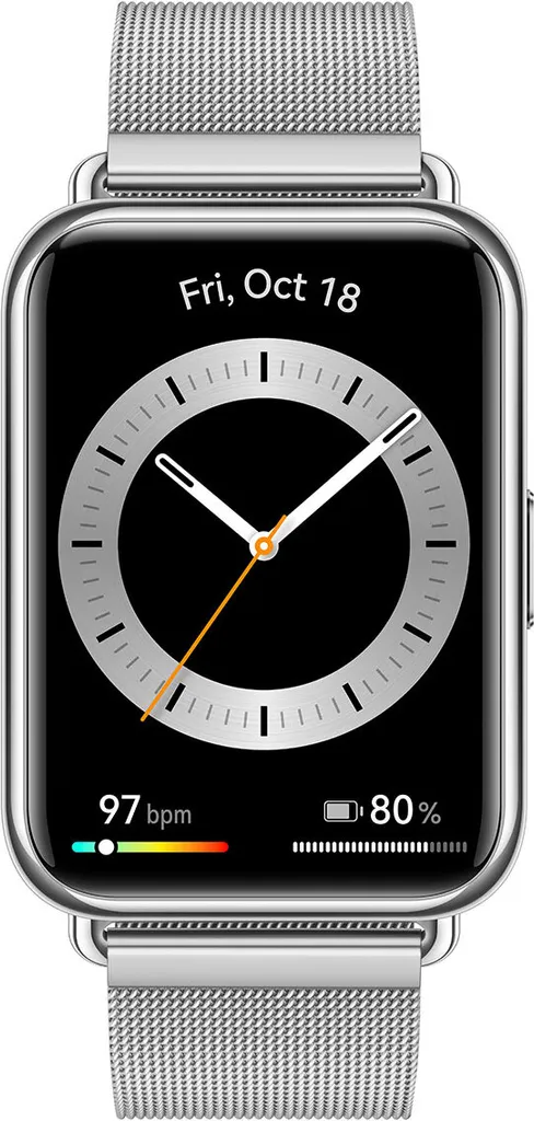 Ne manquez plus aucun appel avec la Huawei Watch Fit 2 Argentée Sport