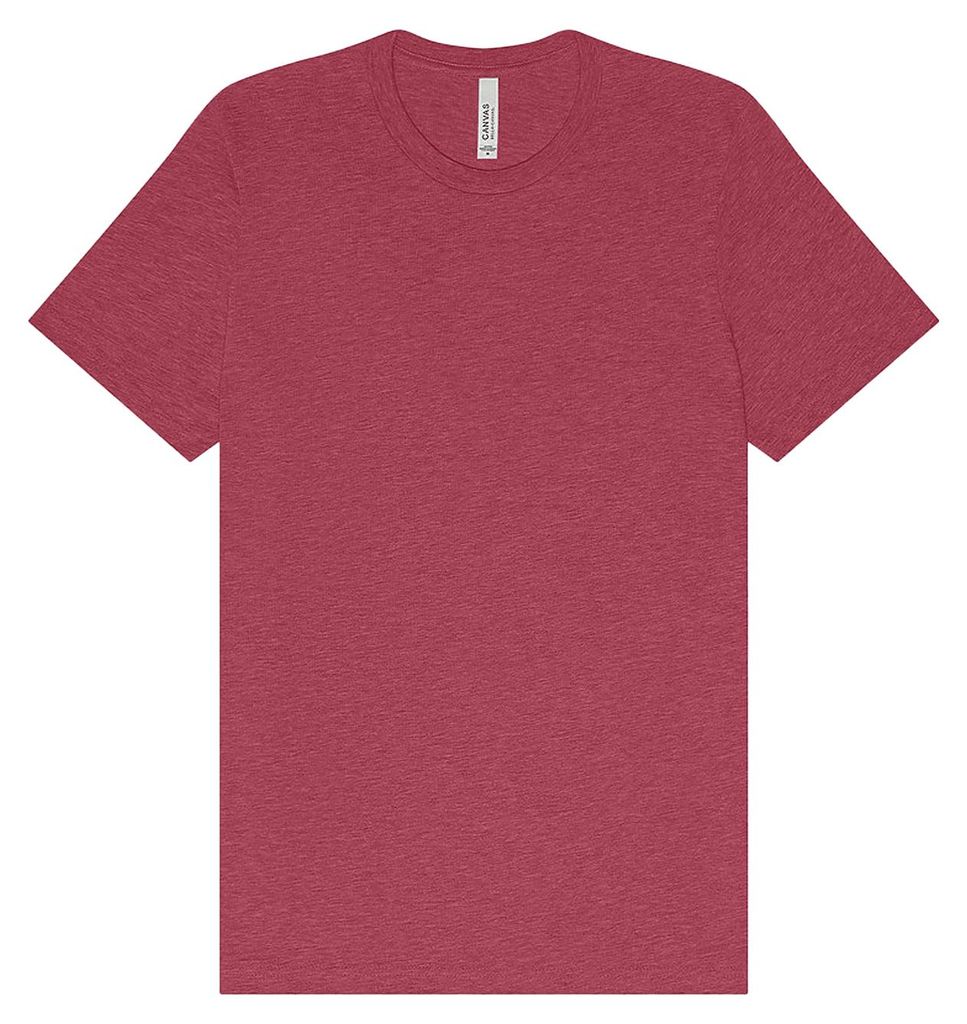 Bella + Canvas - T-Shirt für Herren/Damen Uni FK2848 (4XL) (Himbeere)