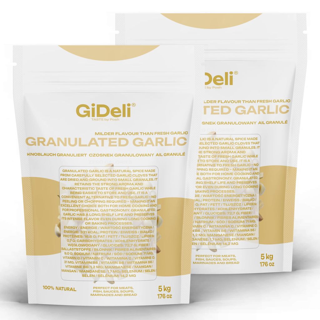Aglio granulato 10 kg Carne Verdure Pesce Aromatico Immagine del prodotto 