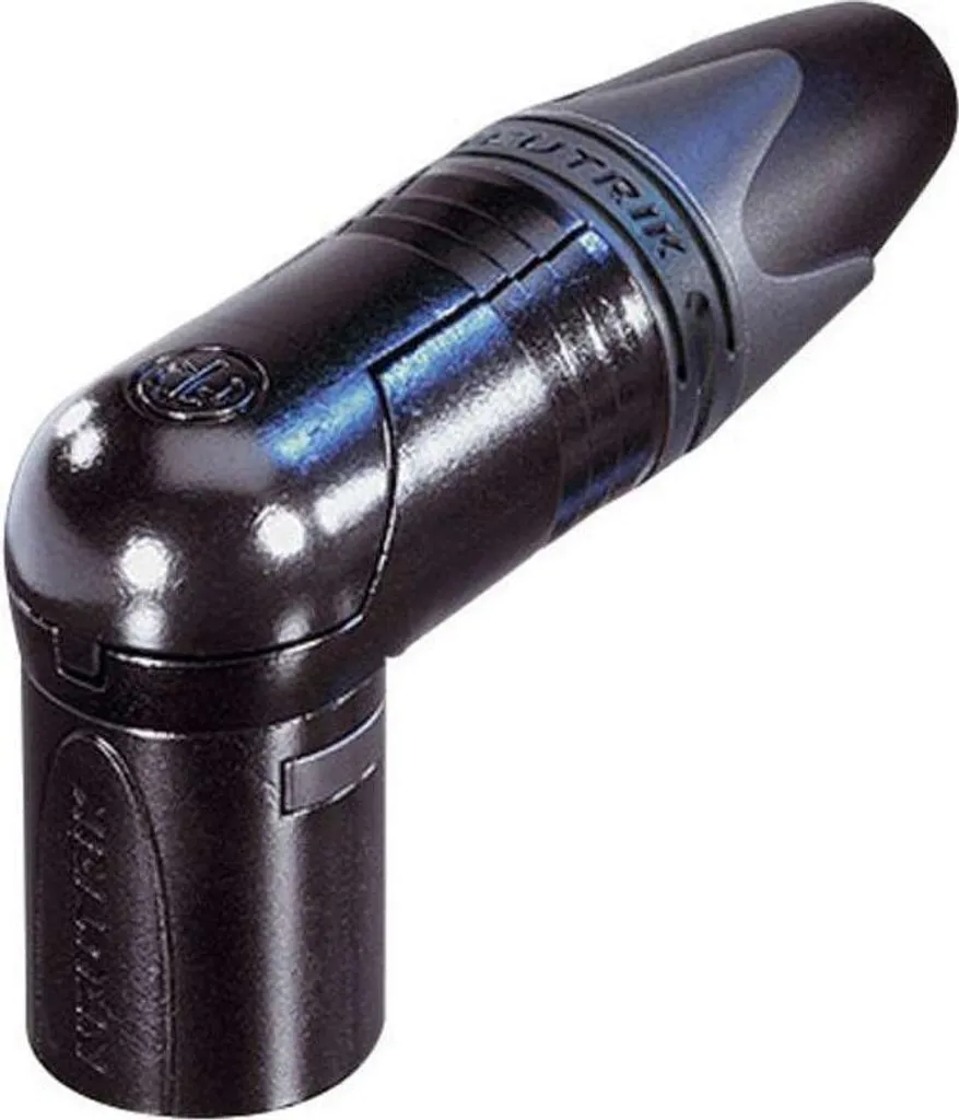XLR 6 Pôles Mâle Neutrik RX : Solution Coudée contre la Casse Câble