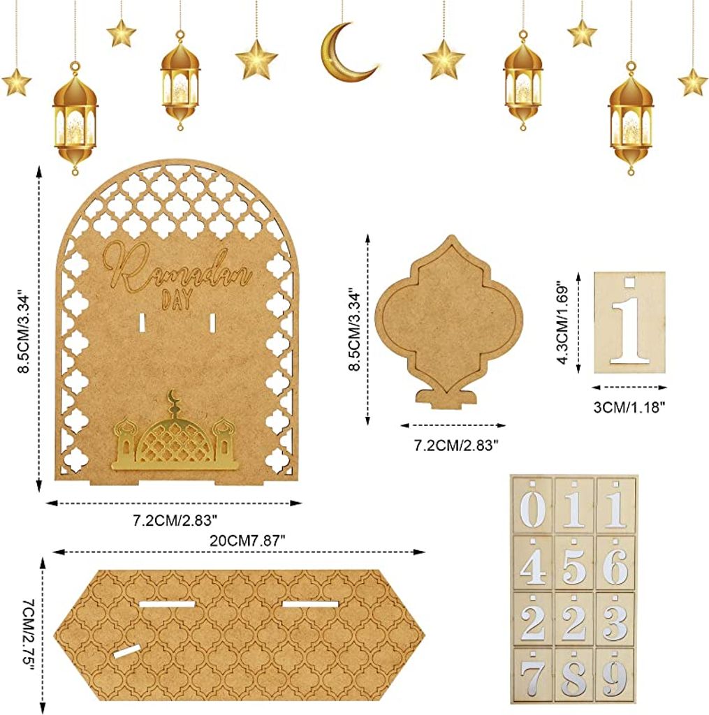Ramadan Kalender, DIY Holz Eid Mubarak | Kaufland.de