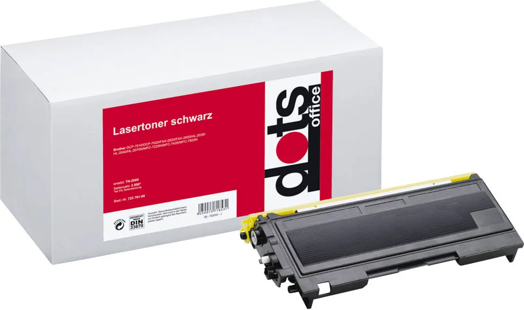 Toner Dots TN-2000 : Finissez-en avec les Impressions de Mauvaise Qualité