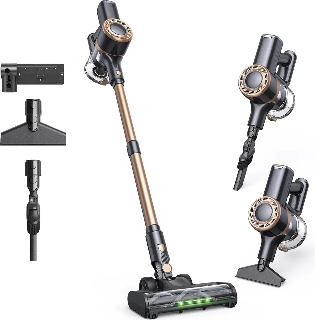 Aspirateur P2 Grande Autonomie et Aspiration Puissante Format Compact