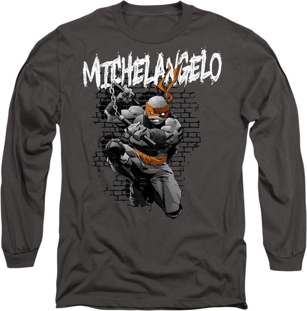 Teenage Mutant Ninja Turtles - T-Shirt für Herren/Damen Uni TV10634 (L) (Holzkohle)