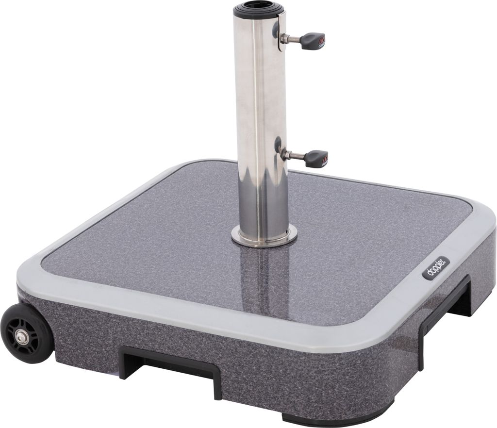 Doppler Granitsockel EXPERT Trolley Sockel 50 kg mit Rollen Produktbild 