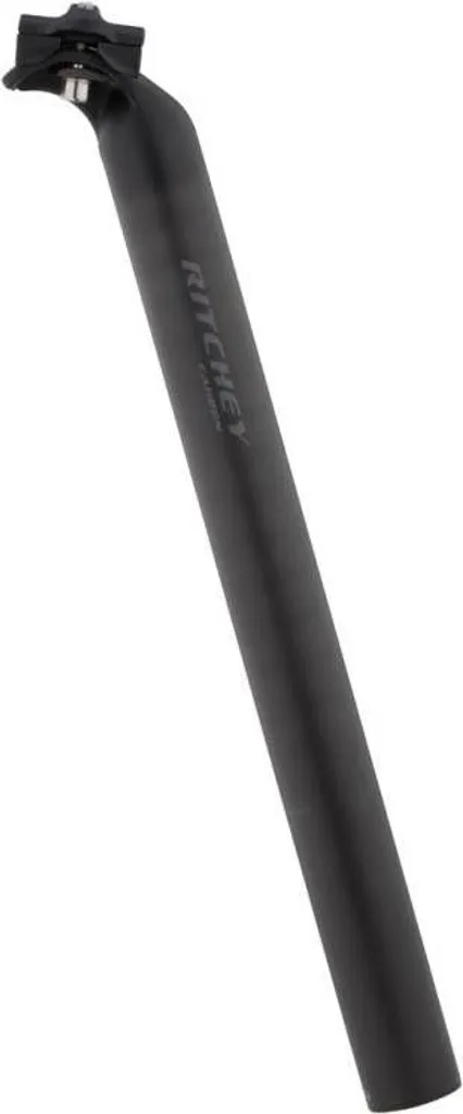 Tige de selle Ritchey Comp Carbon 2-Bolt Zero 31.6mm 400mm Noir Mat