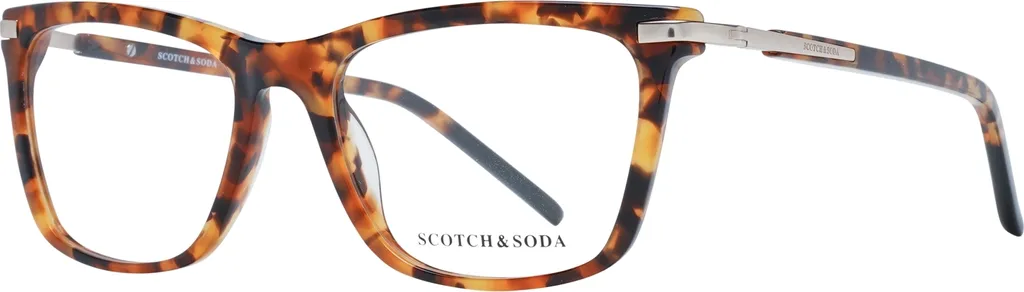 Monture Scotch & Soda SS3010 51101 en acétate bleu avec finition mate