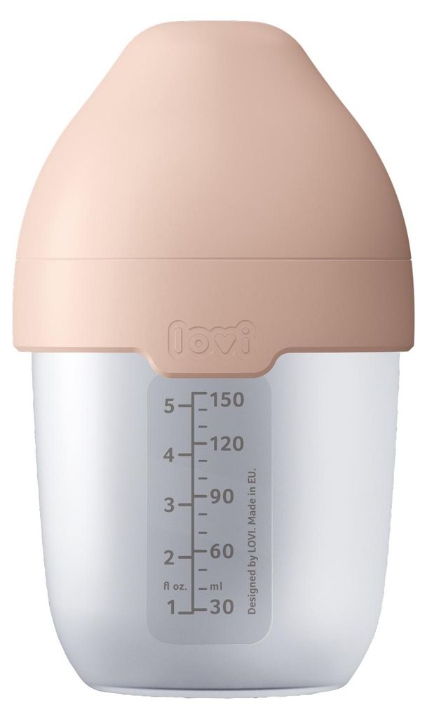 Difrax Babyfles Mammafeel 150ml (1 stuk) Productafbeelding 