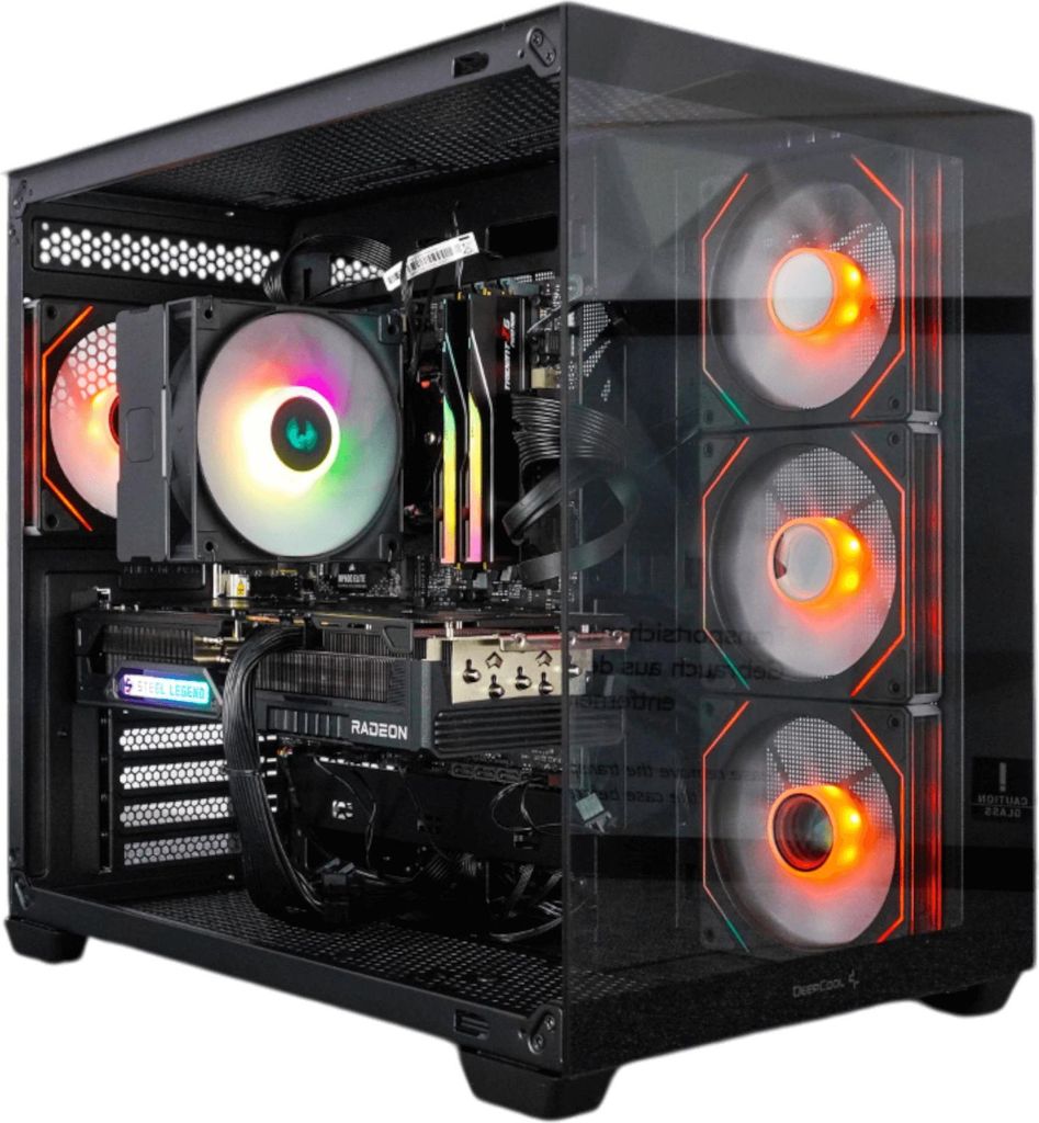 Gaming R5-9600X 32GB DDR5 1TB M.2 RX9070XT 16GB WLAN W11Pro