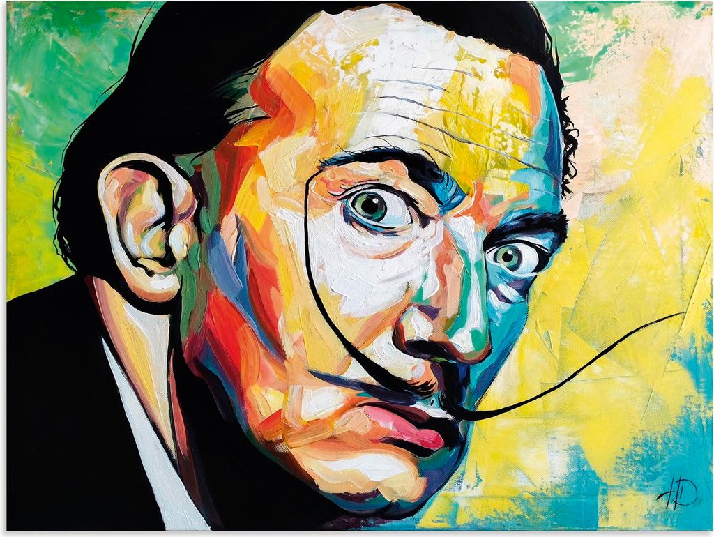 ARTland Wandbild Alu für Innen & Outdoor Salvador Dalí Produktbild 