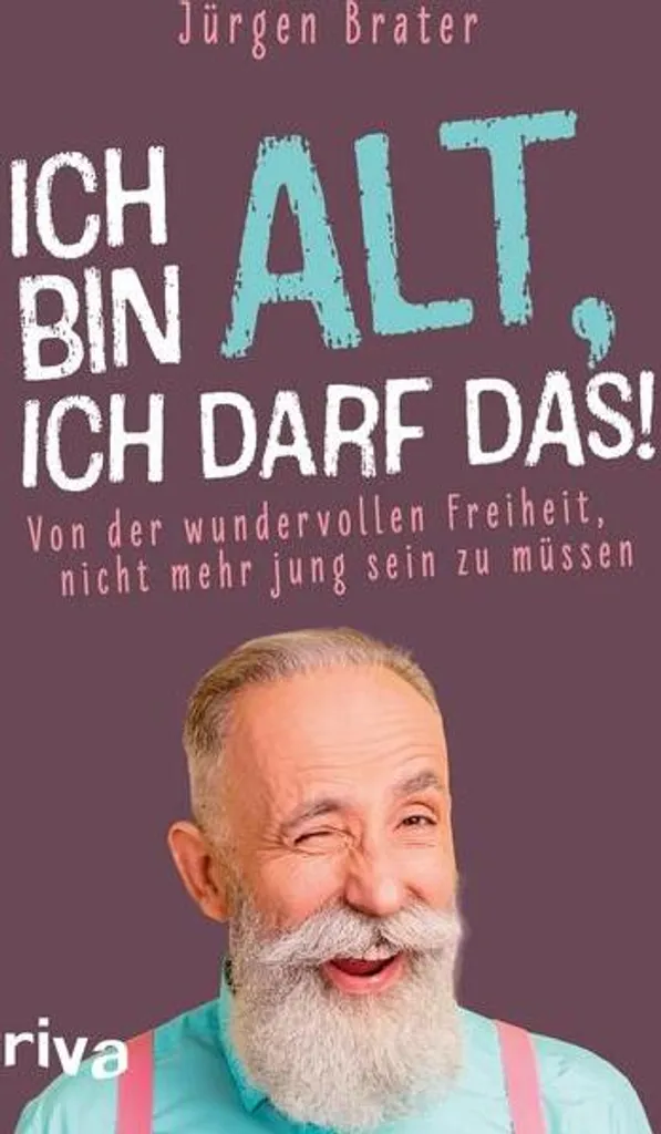 T-shirt Ich bin alt, ich darf das en coton bio noir pour homme senior
