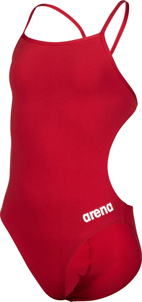 Maillot de bain fille Arena Challenge Solid JR anti-usure piscine