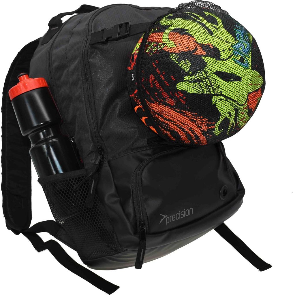 Precision Sport Rucksack mit Ballhalter Pro HX 44 Liter schwarz-grau Polyester