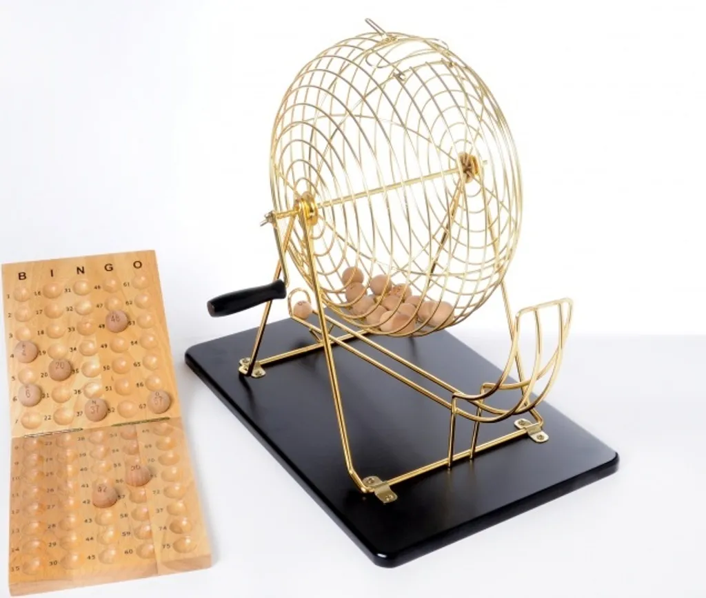 Boulier Bingo complet Engelhart robuste avec grilles et jetons - 2