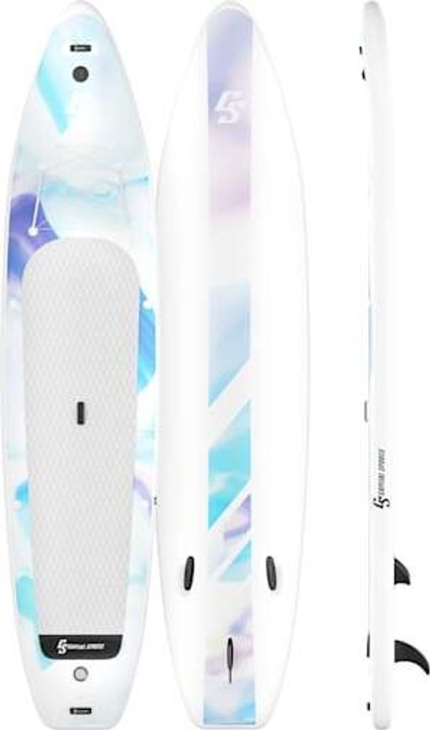 Capital Sports Stand Up Paddling Board Set, Aufblasbares SUP Standup Board, Paddle Board für Erwachsene und Kinder, SUP-Board mit Transportttasche...