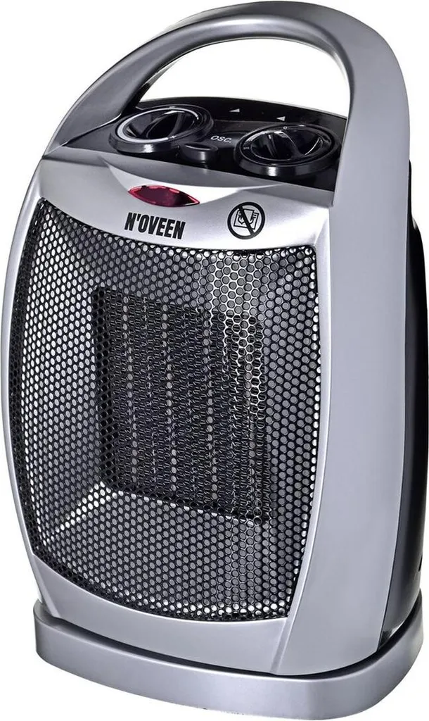 Termoventilatore Noveen PTC09 Grigio: Design e Potenza Ceramica 1500W