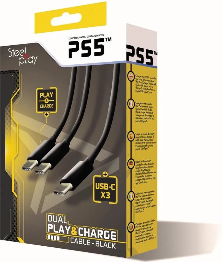 Recensione Cavo Steelplay JVAPS500003 PS5: Ricarica Doppia Sicura