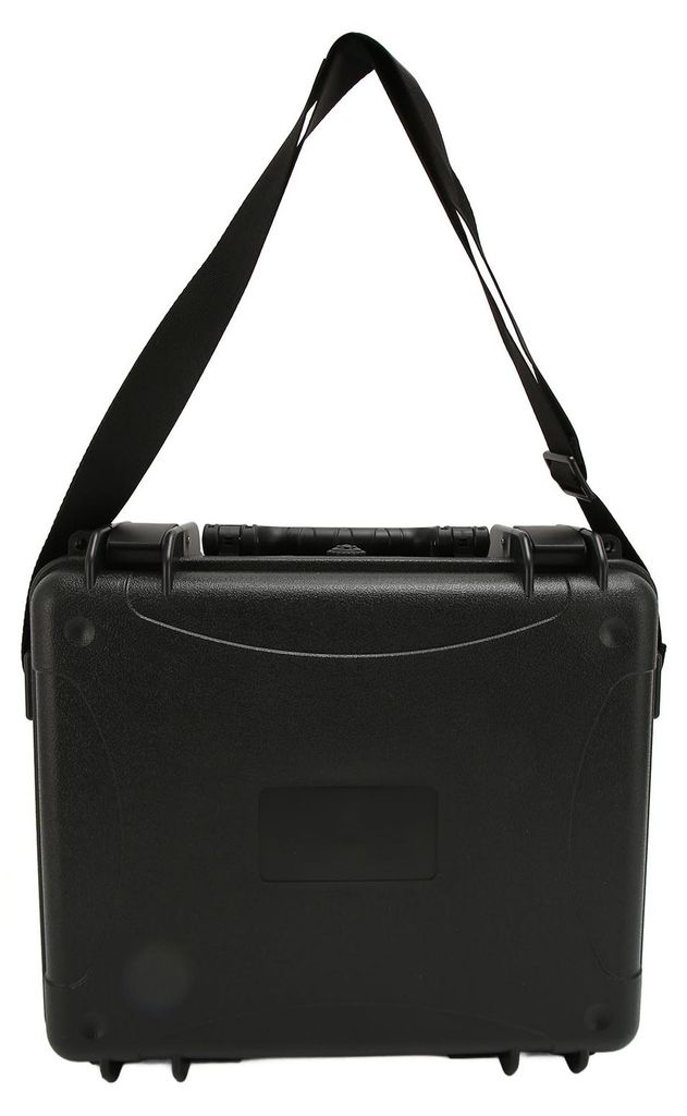 Drohnen-Transporttasche, Hartschale, schwarz, wasserdicht, kratzfest, mit Klappverschluss, geräumige Drohnen-Reisetasche zum Umhängen für Air 3,...