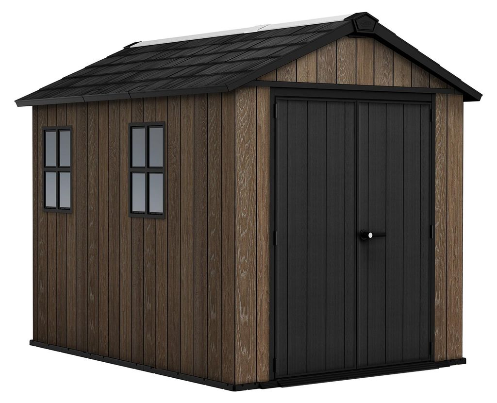 Mayfield - Gartenhaus, 287x230x246h cm in Nussbraun