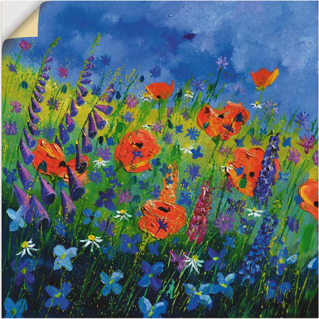 ARTland Wandbild, selbstklebend Mein Garten Größe: 30x30 cm