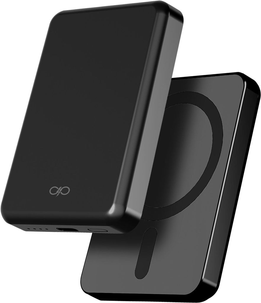 PB MagSafe 5000mAh Mini Magnet USB C 15W Noir Image du produit 