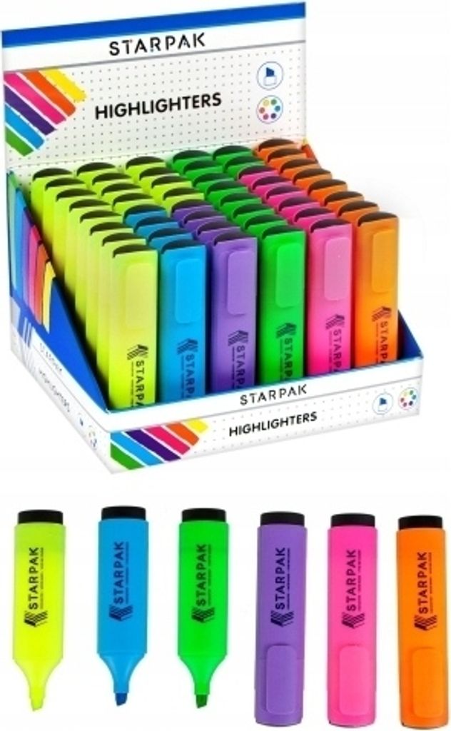 StarPak Textmarker-Mixfarben