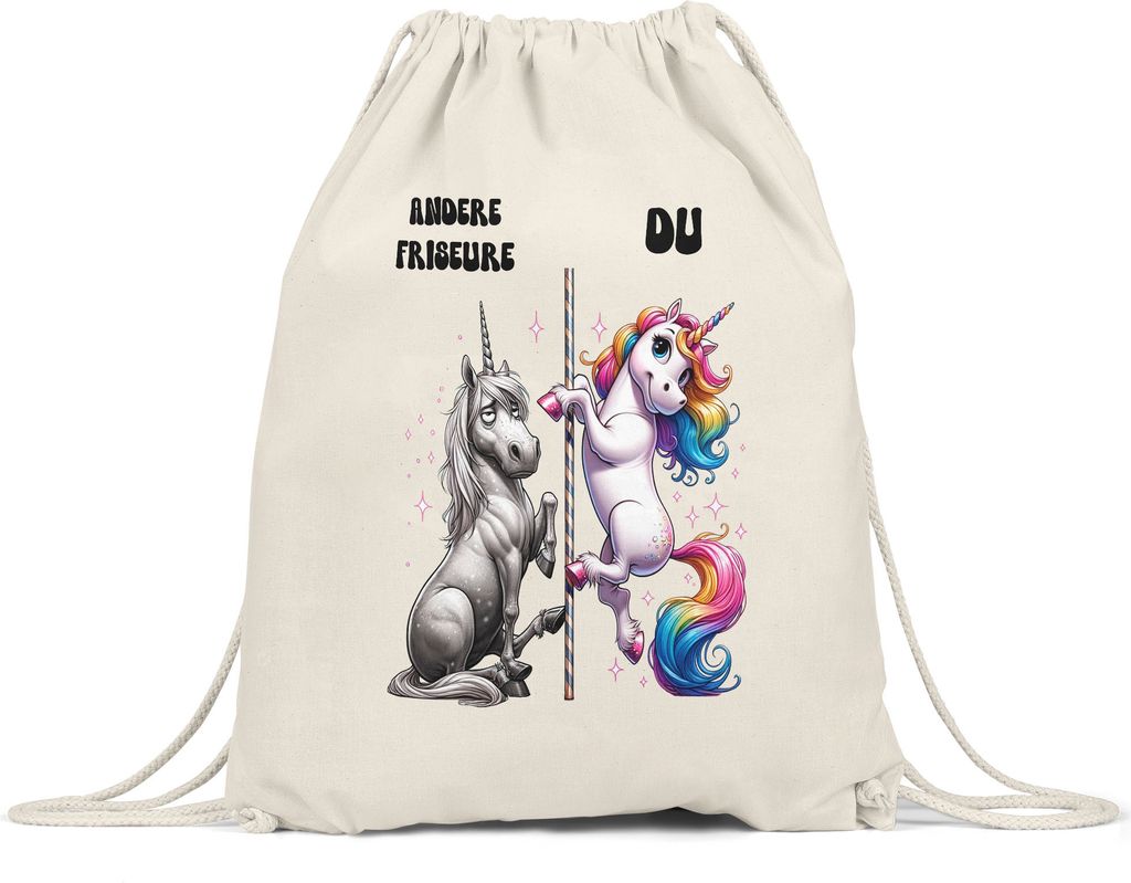 Andere Friseure Du Einhorn Turnbeutel Hair-Stylist Friseurin Kreativ Geschenk