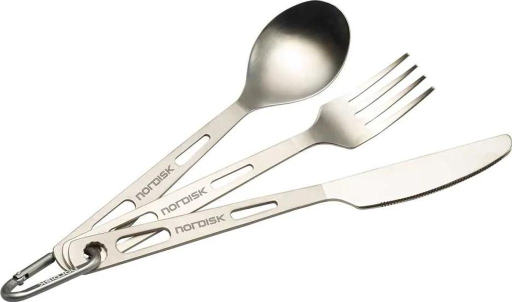Nordisk Besteckset 3 Einheiten Grau Grau One Size