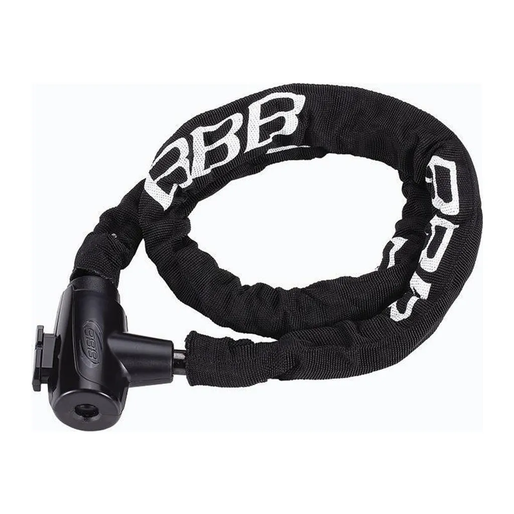 Antivol de Vélo Type Chaîne BBB Powerlink 100 cm en Acier Trempé Noir