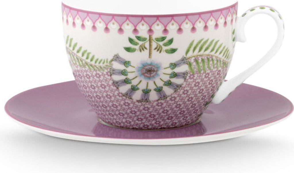 PIP STUDIO Lily&Lotus Tasse m.U. lila 280ml