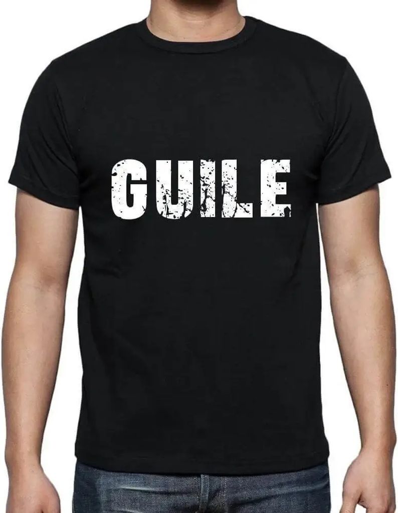 Herren Grafik T-Shirt Guile Öko-Verantwortlich Vintage Jahrgang Kurzarm Lustige Druck Geburtstag Geschenk Mann