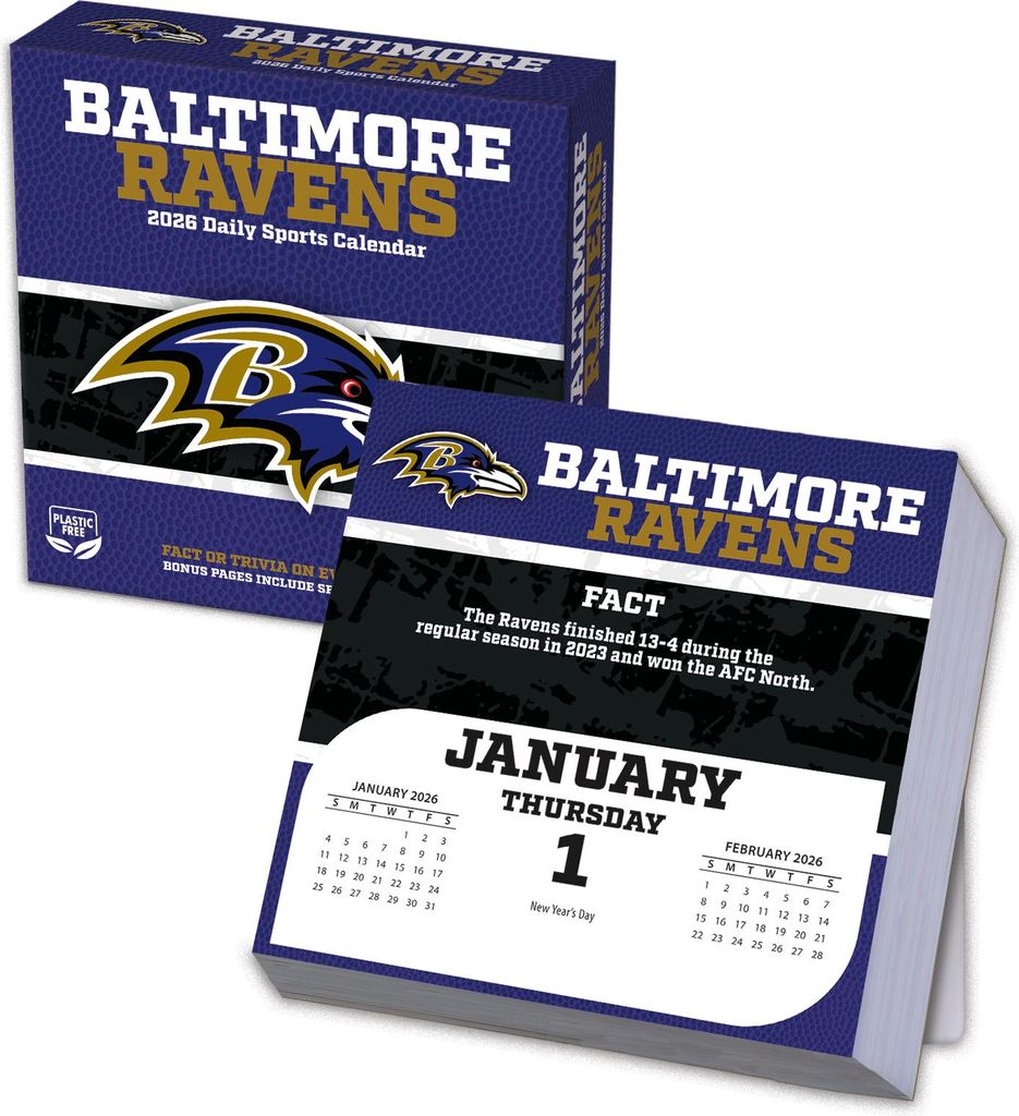 Turner Baltimore Ravens NFL Boxkalender 2026