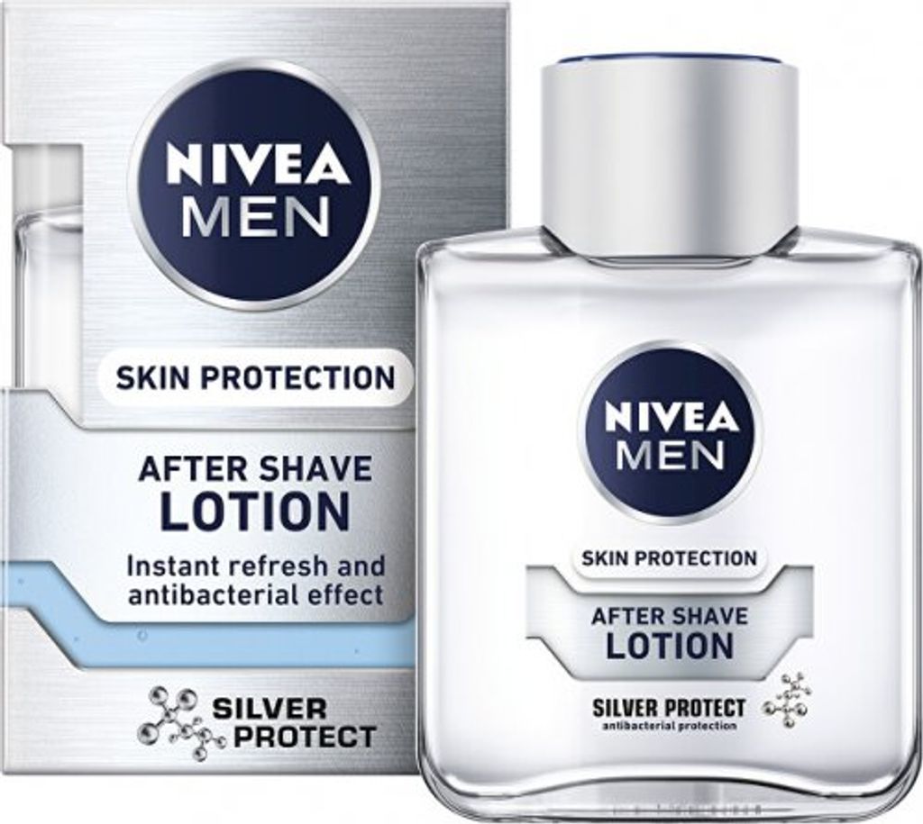 nivea men aftershave wasser silber 100ml