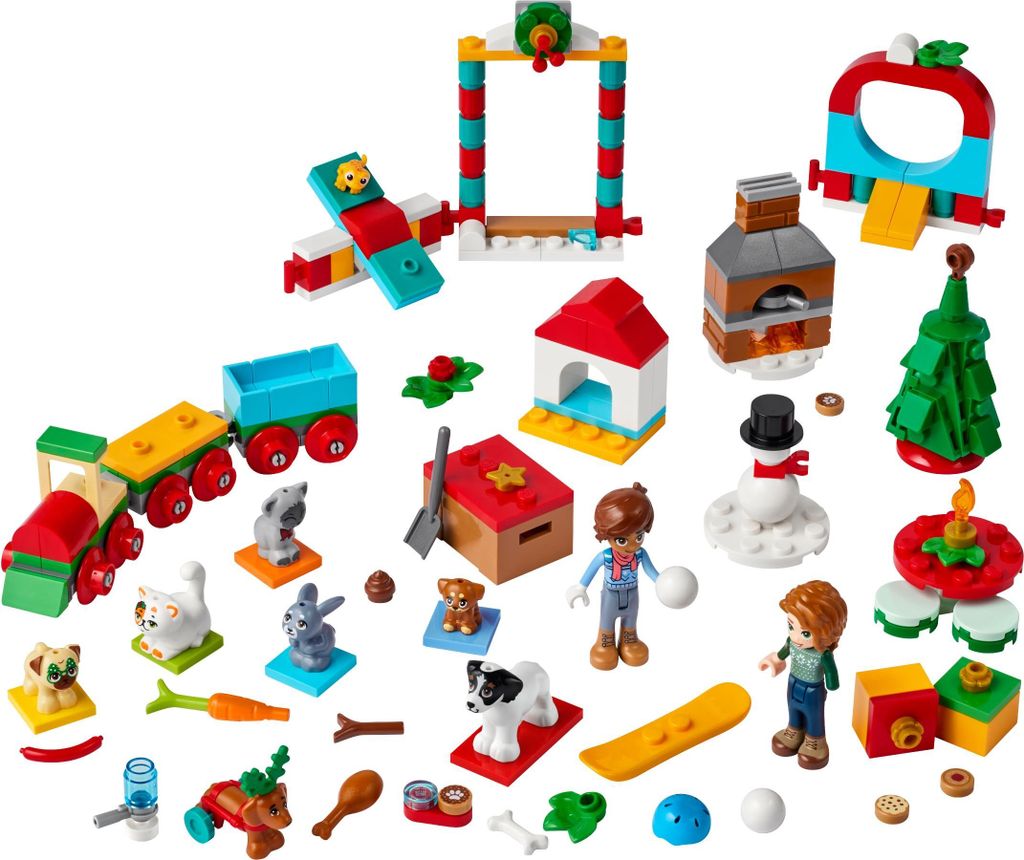 LEGO 41758 Friends Adventný kalendár 2023, vianočný Obrázok produktu 5