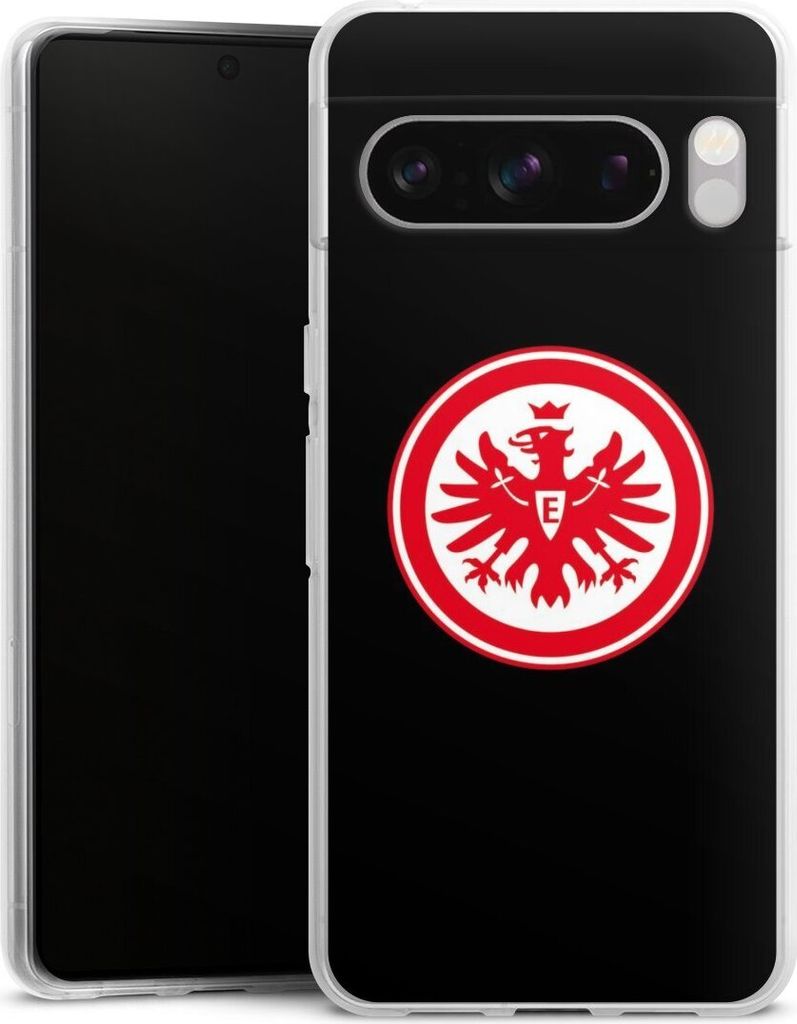 DeinDesign Handyhülle für Google Pixel 8 Pro Silikon Hülle Case Smartphone Schutzhülle Adler Eintracht Frankfurt SGE