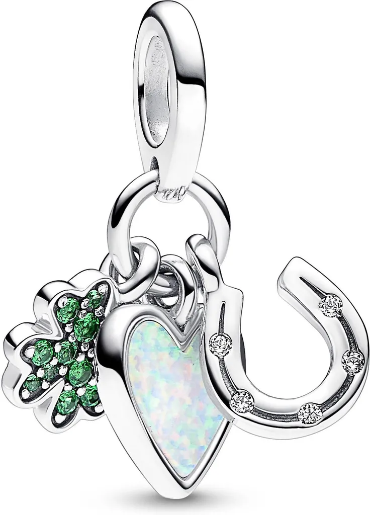Pendentif Breloque Triple Chance Pandora pour Bracelet Moments Femme