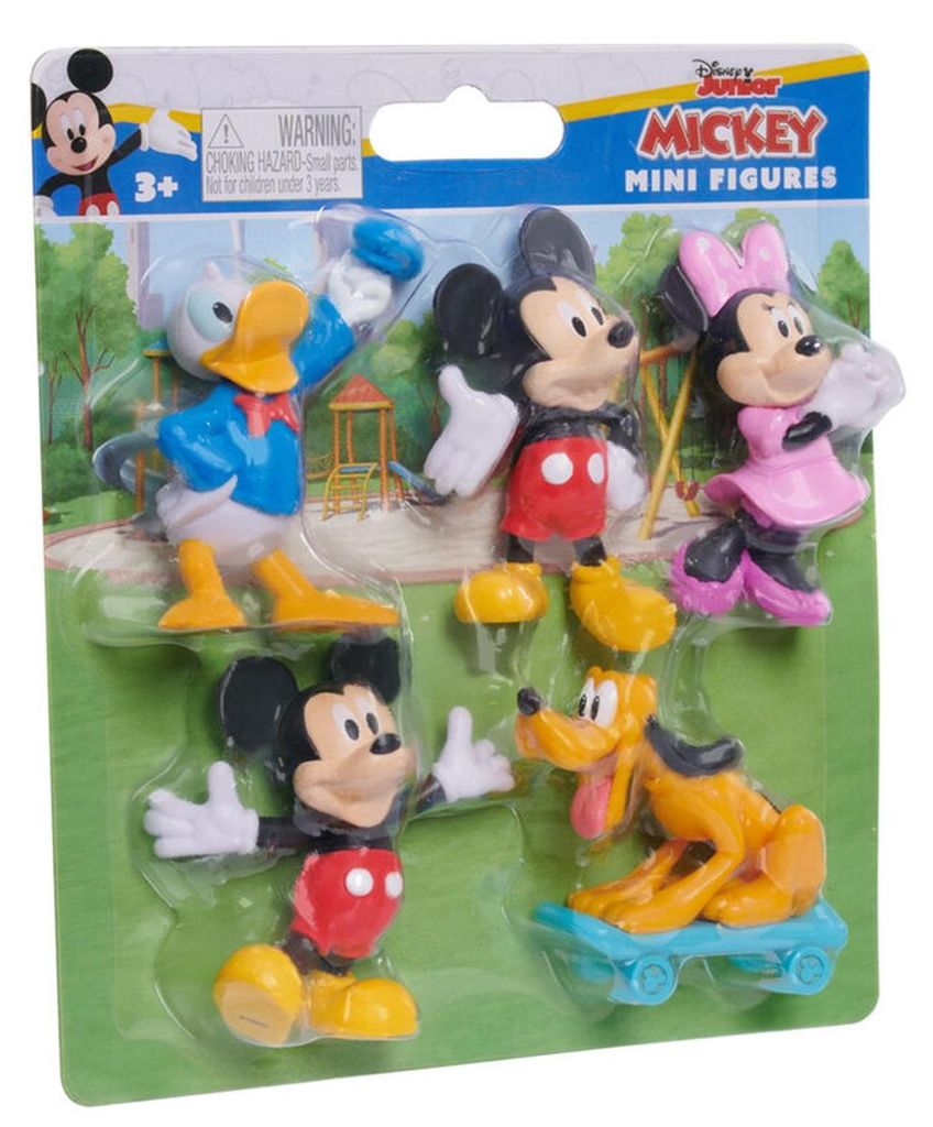 Just Play Mickey Minifigur 5 Einheiten Mehrfarbig  Produktbild 