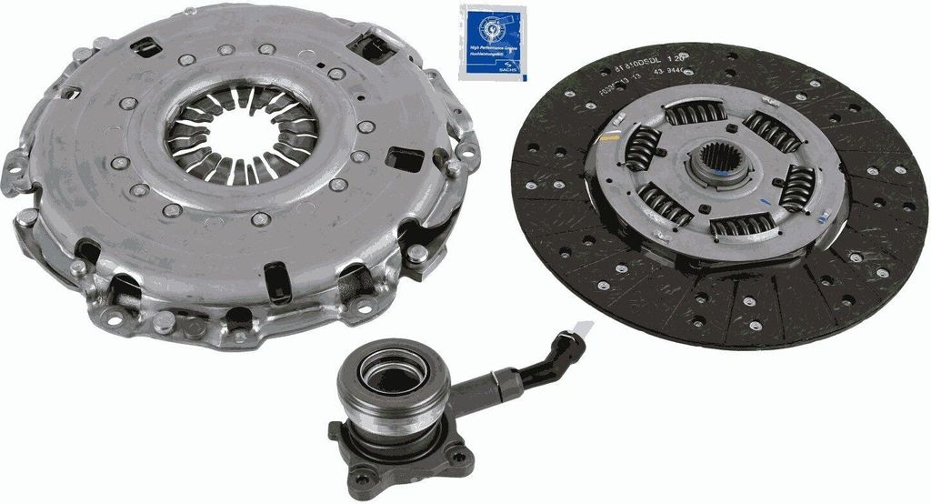 SACHS 3000 990 537 Kupplungssatz OE GK217C623AB kompatibel mit Transit, Tourneo