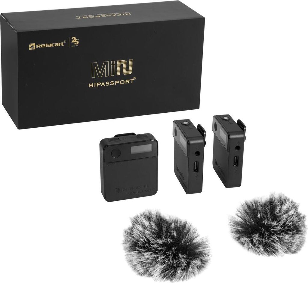 RELACART MIPASSPORT 2 Miniaturfunksystem für Videofilmer