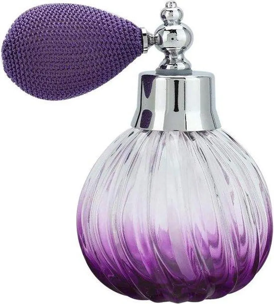 Vaporisateur parfum verre vintage 90ml avec pompe de diffusion fine
