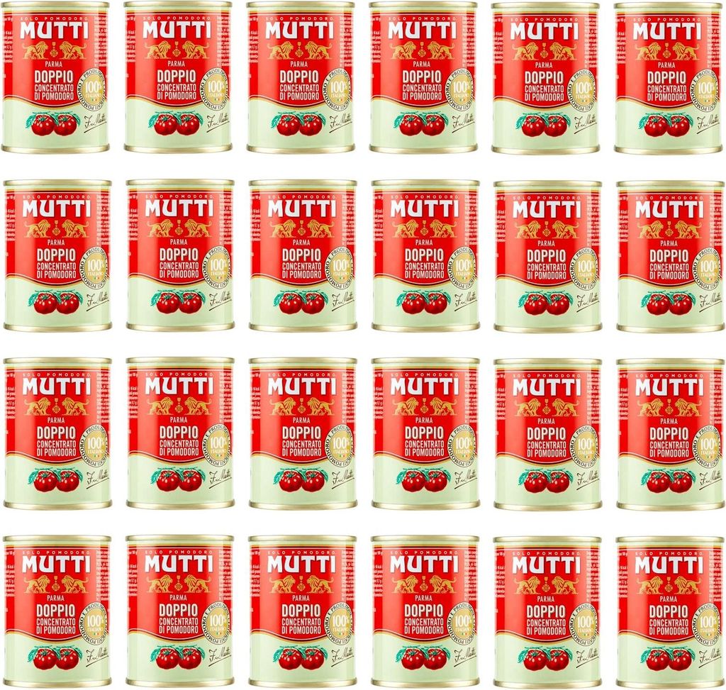 Mutti Tomatenkonzentrat 2-fach, 24er Pack (24 x 140 g) Produktbild 