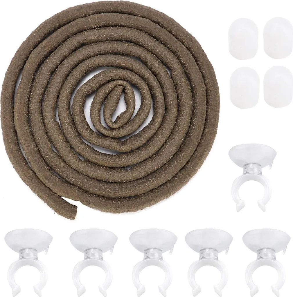 Liane de jungle artificielle flexible pour reptile 3m rotin décor (L)